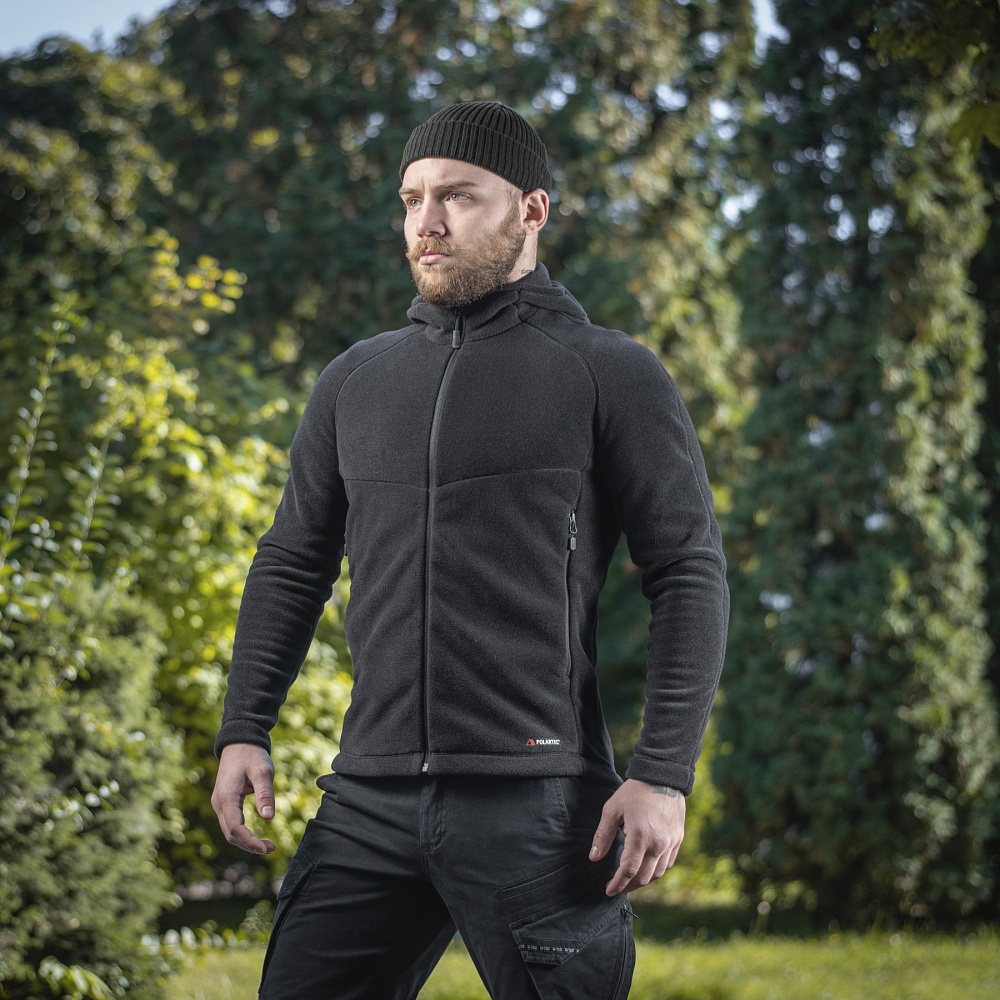 Кофта M-Tac Sprint Fleece Polartec Black Фото 3